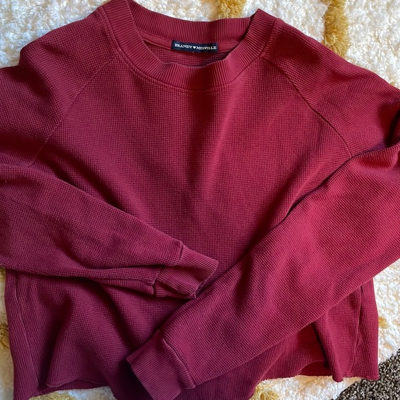 Brandy Melville Tops - Cropped Brandy Melville Thermal